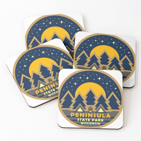 Item preview, Peninsula State Park Starry Sky Logo designed and sold by VanyaKar.