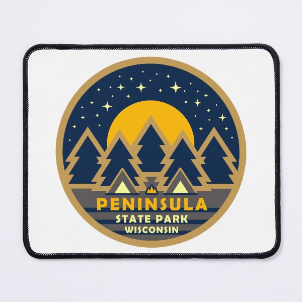 Item preview, Peninsula State Park Starry Sky Logo designed and sold by VanyaKar.