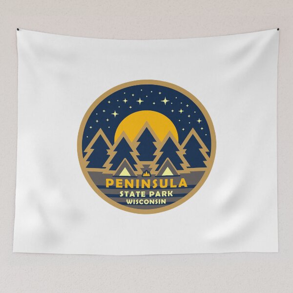 Item preview, Peninsula State Park Starry Sky Logo designed and sold by VanyaKar.
