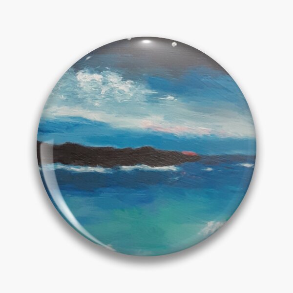 Item preview, Peg Leg Island at dusk designed and sold by DabbysArt.
