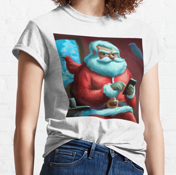 Thoroughly Modern Santa Classic T-Shirt