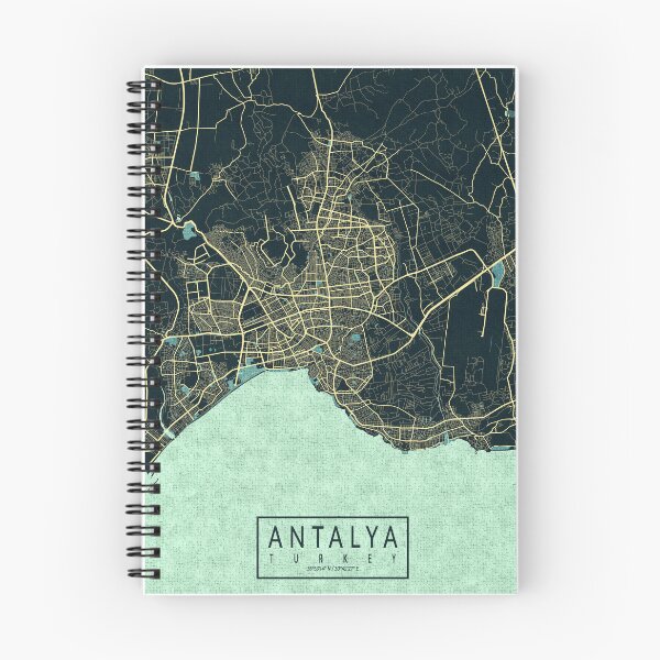 Item preview, Antalya City Map of Turkey - Summer designed and sold by deMAP.