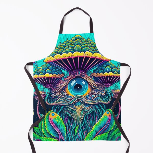 Item preview, Whimsical Magic Mushroom Forest - Third Eye designed and sold by The Oracle of Surrealism Sublime Consciousness.