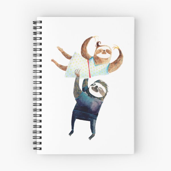 Item preview, Slothy dancing - sloth couple designed and sold by surfingsloth.