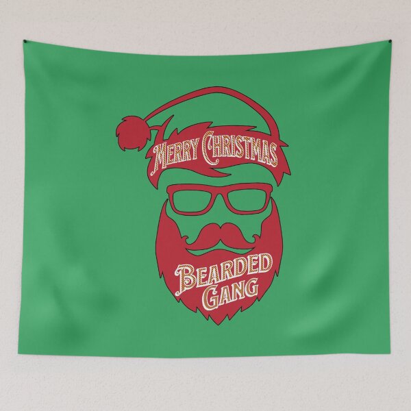 Item preview, Christmas Bearded Gang  designed and sold by Wavecrest Wearables.