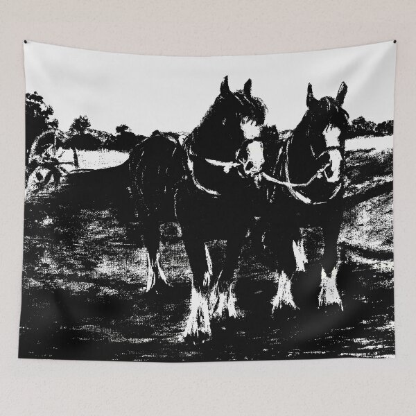 Item preview, Plough Horses designed and sold by Jaana Day.