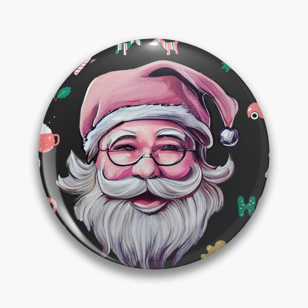 Item preview, Retro Pink Santa Claus designed and sold by Dewlangrial.