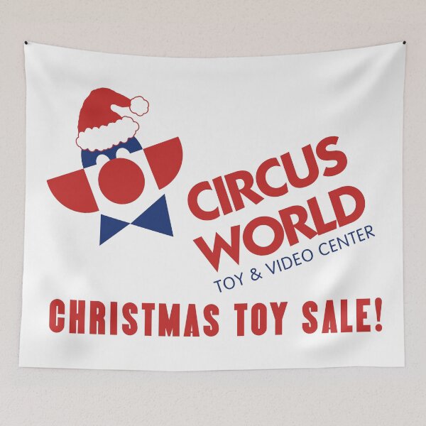 Item preview, Circus World Christmas Toy Sale designed and sold by TeeArcade84.