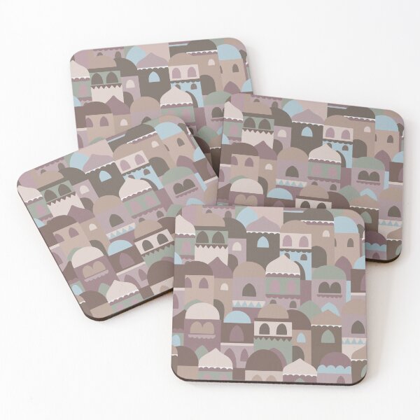 Item preview, Cityscape - Pink designed and sold by Sarah Thorpe Designs .