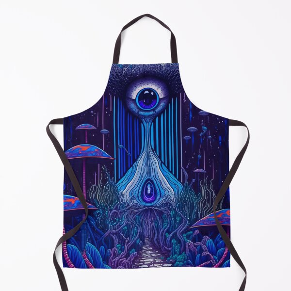 Item preview, Whimsical Magic Mushroom Forest - Third Eye designed and sold by The Oracle of Surrealism Sublime Consciousness.