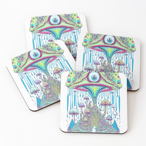 Item preview, Whimsical Magic Mushroom - Third Eye designed and sold by The Oracle of Surrealism Sublime Consciousness.