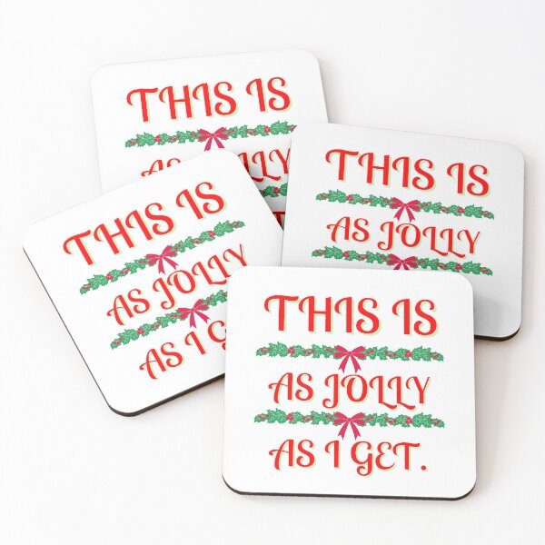 Item preview, This is as jolly as I get. | funny introvert quotes | relatable introvert problems designed and sold by Confusion-Human.