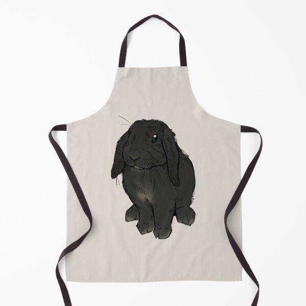 Item preview, Floppy eared bunny - black designed and sold by Petcetera.