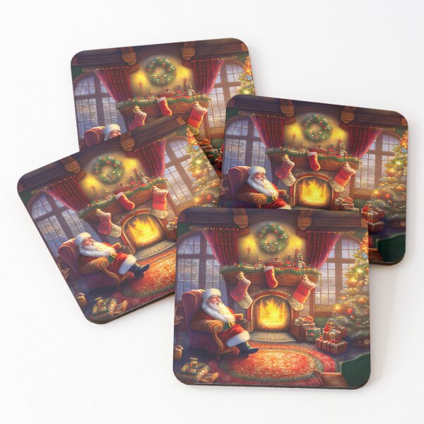Item preview, Santa relaxing by the fire designed and sold by Patrick Edwards.