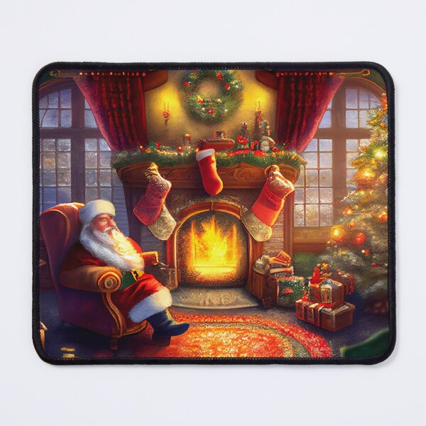 Item preview, Santa relaxing by the fire designed and sold by Patrick Edwards.