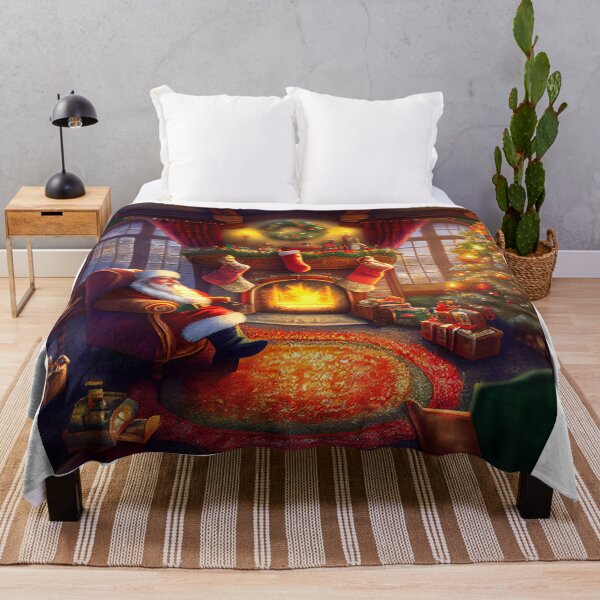 Item preview, Santa relaxing by the fire designed and sold by Patrick Edwards.