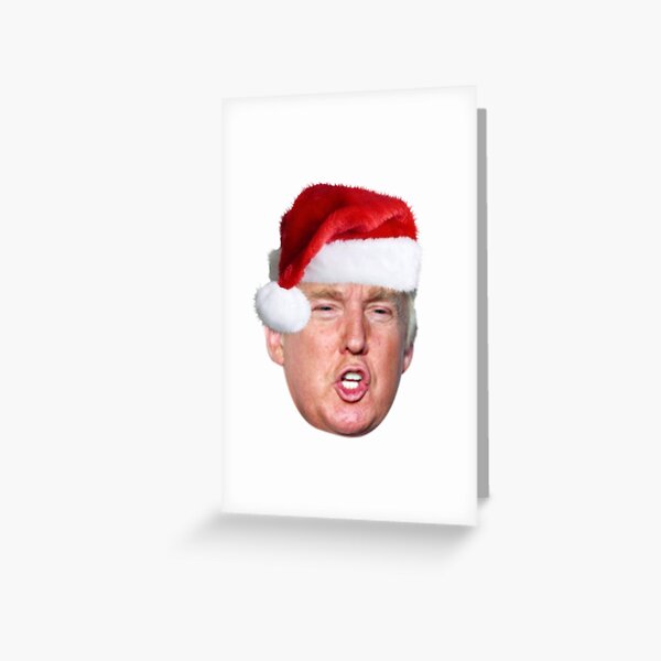 Trump Santa Greeting Card