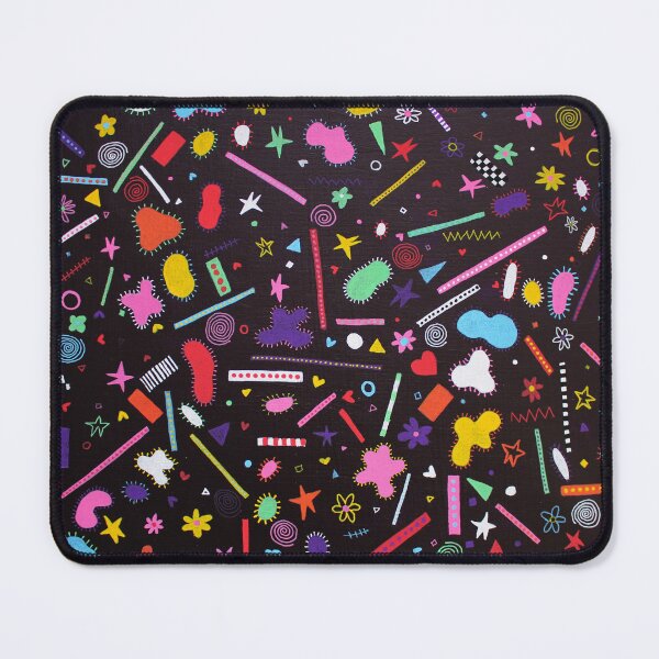 Item preview, [Infection 2021] | rainbow posca acrylic marker doodle on black canvas designed and sold by UncleLanny.