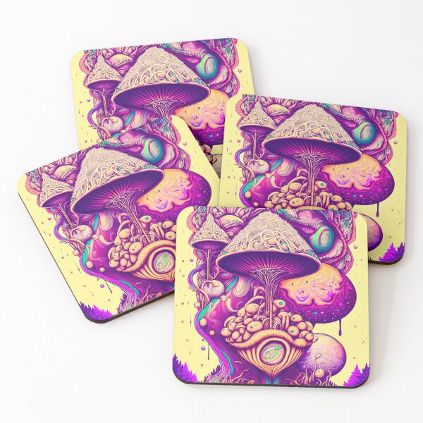 Item preview, Whimsical Magic Mushroom - Third Eye designed and sold by The Oracle of Surrealism Sublime Consciousness.
