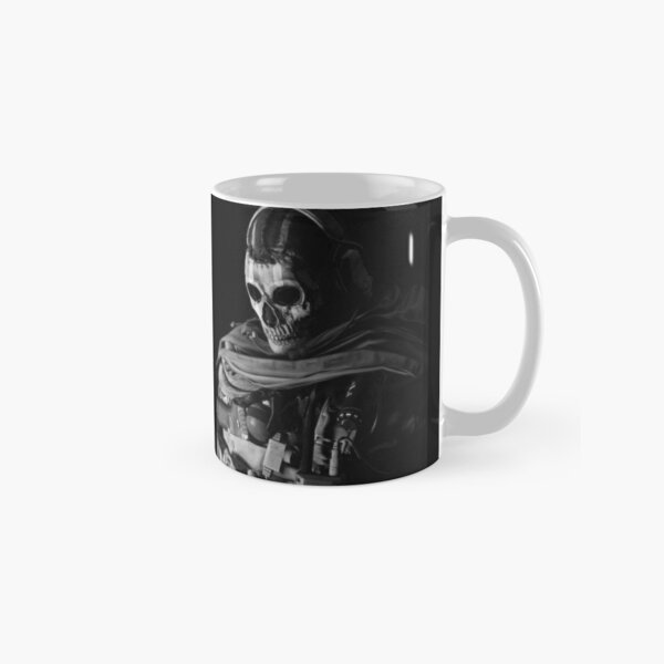 Modern Warfare II Ghost Art Coffee Mug