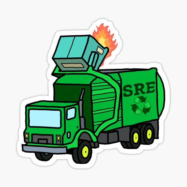 Item preview, recycled dumpster fire designed and sold by NewBikeInACan.