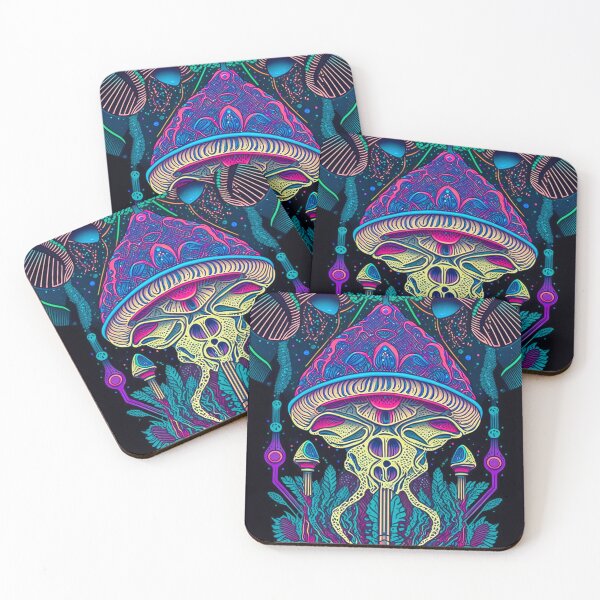 Item preview, Whimsical Magic Mushroom Forest designed and sold by The Oracle of Surrealism Sublime Consciousness.