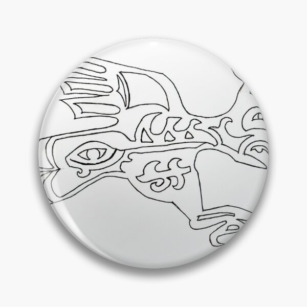 Item preview, Firebird Phoenix Thunderbird with Wings, Native American Style Sticker designed and sold by Naomi Gutierrez Parrish.