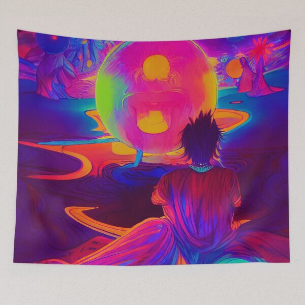 Item preview, Man in a rainbow world designed and sold by MorningPanda.