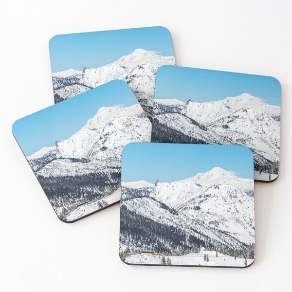 Item preview, Stevens Pass Ski Resort with Glacier Peak in the Background designed and sold by Open Range Studios.