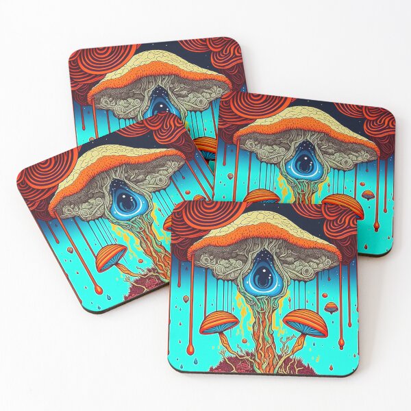 Item preview, Whimsical Magic Mushroom - Third Eye designed and sold by The Oracle of Surrealism Sublime Consciousness.