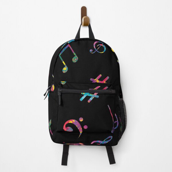 Item preview, Musical notes colorful pattern designed and sold by ArlacV.