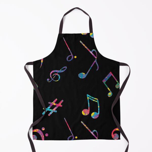 Item preview, Musical notes colorful pattern designed and sold by ArlacV.