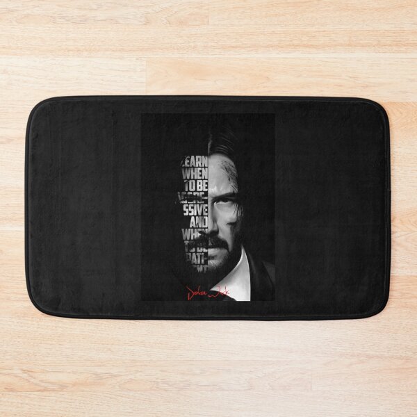 Item preview, Black and white John Wick  designed and sold by florinecad.