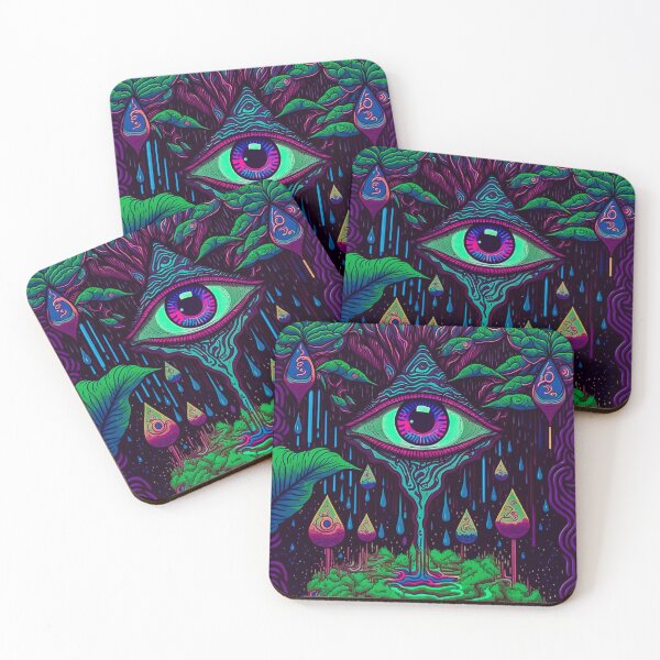 Item preview, Whimsical Magic Mushroom Forest designed and sold by The Oracle of Surrealism Sublime Consciousness.