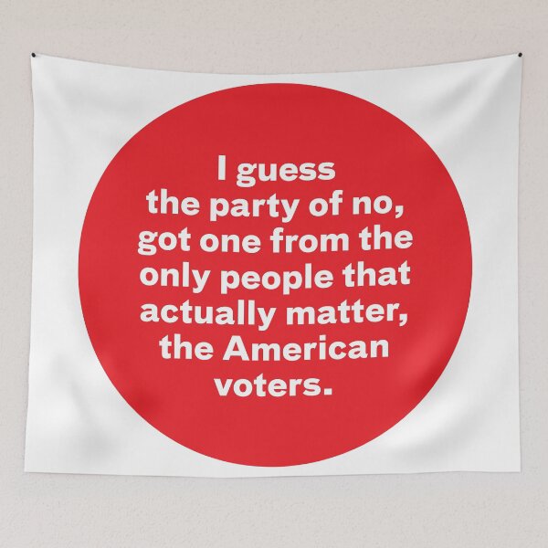 Item preview, I Guess the Party of No in Red designed and sold by Neil Feigeles.
