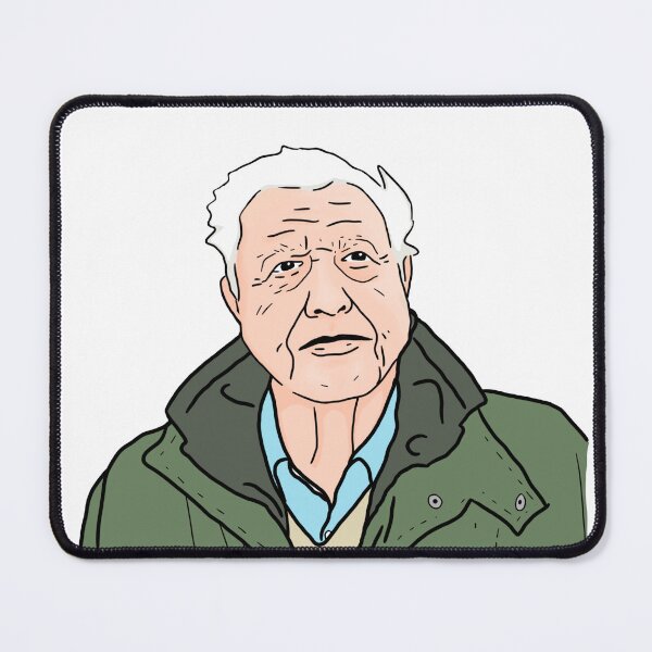 Item preview, David Attenborough  designed and sold by Pongidae.