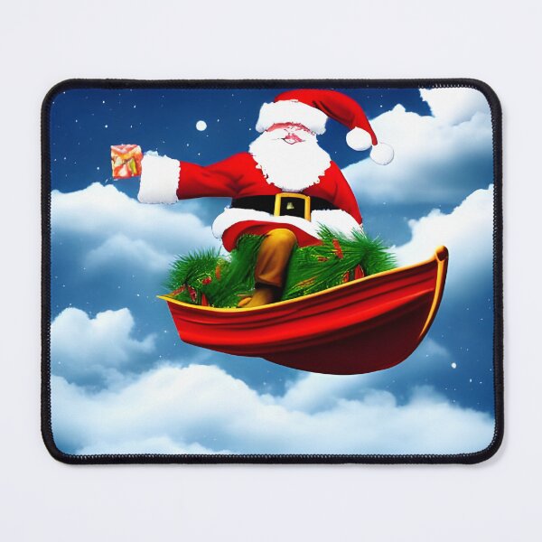 Item preview, Santa Claus Riding a Boat designed and sold by Sapphire07.