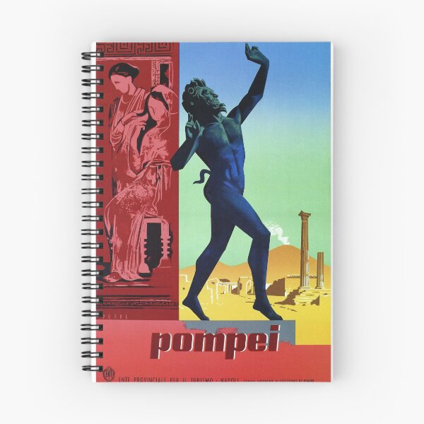 Item preview, Pompeii Pompei Vintage Italian travel advert designed and sold by aapshop.