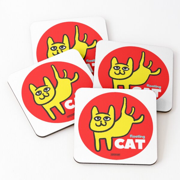 Item preview, floating cat designed and sold by thundercandy.