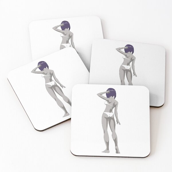 Item preview, Raven Waifu Sticker #10 – White Bikini Backshot Edition designed and sold by RPNATION.