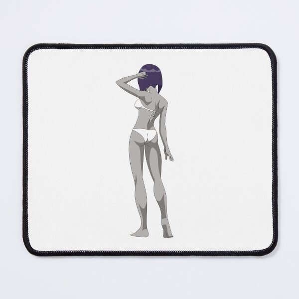 Item preview, Raven Waifu Sticker #10 – White Bikini Backshot Edition designed and sold by RPNATION.