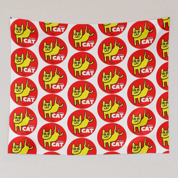 Item preview, floating cat designed and sold by thundercandy.