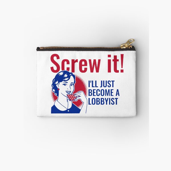 Item preview, Become a lobbyist Washington DC (woman) designed and sold by WonderfullyDC.
