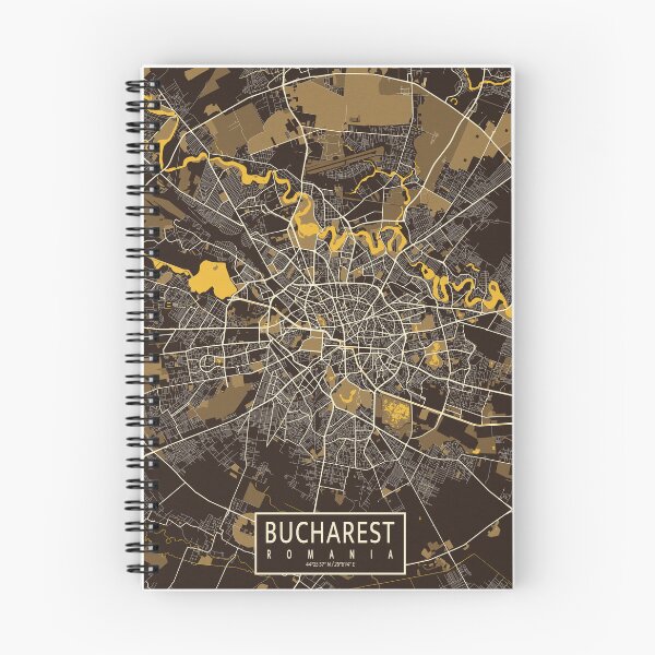 Item preview, Bucharest City Map of Romania - Pastel designed and sold by deMAP.