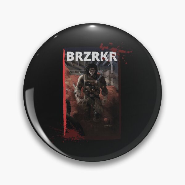 Item preview, BRZRKR Sticker designed and sold by florinecad.