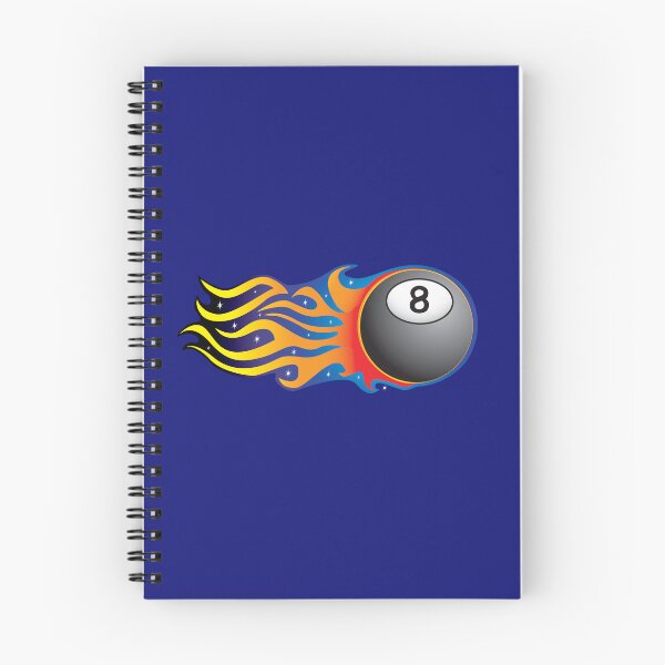 Item preview, Flaming Eight Ball designed and sold by Karen Wood.