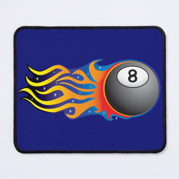 Item preview, Flaming Eight Ball designed and sold by Karen Wood.