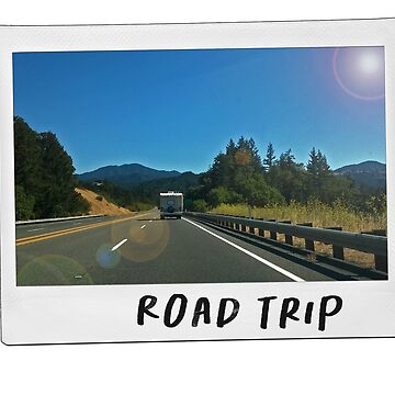 Artwork thumbnail, snapshot road trip (road trip) by mystudiocreate