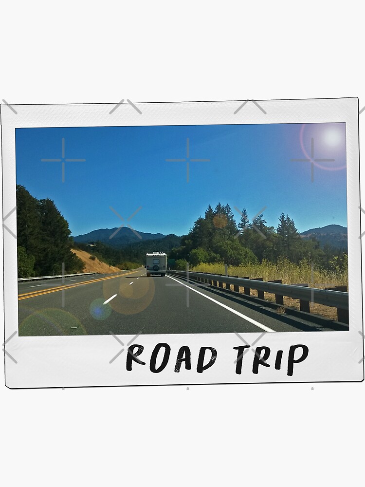Thumbnail 3 of 3, Sticker, snapshot road trip (road trip) designed and sold by mystudiocreate.