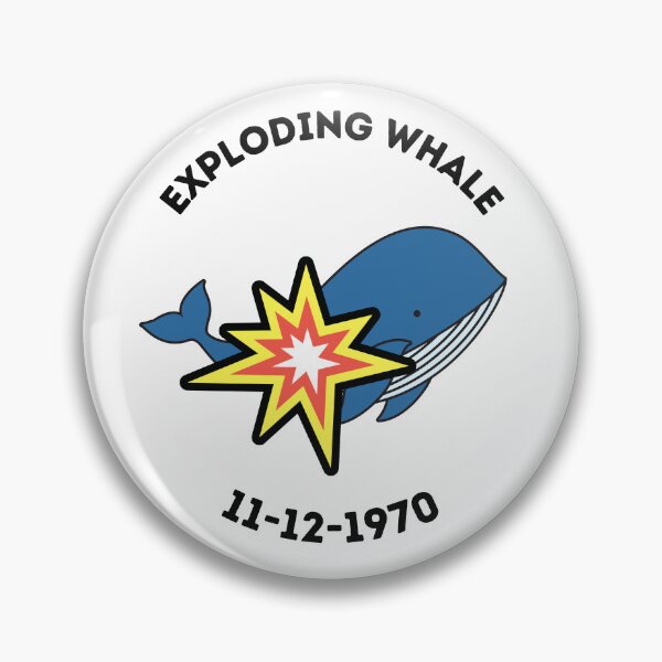 Item preview, Exploding Whale Commemorative designed and sold by Kelly McNabb.